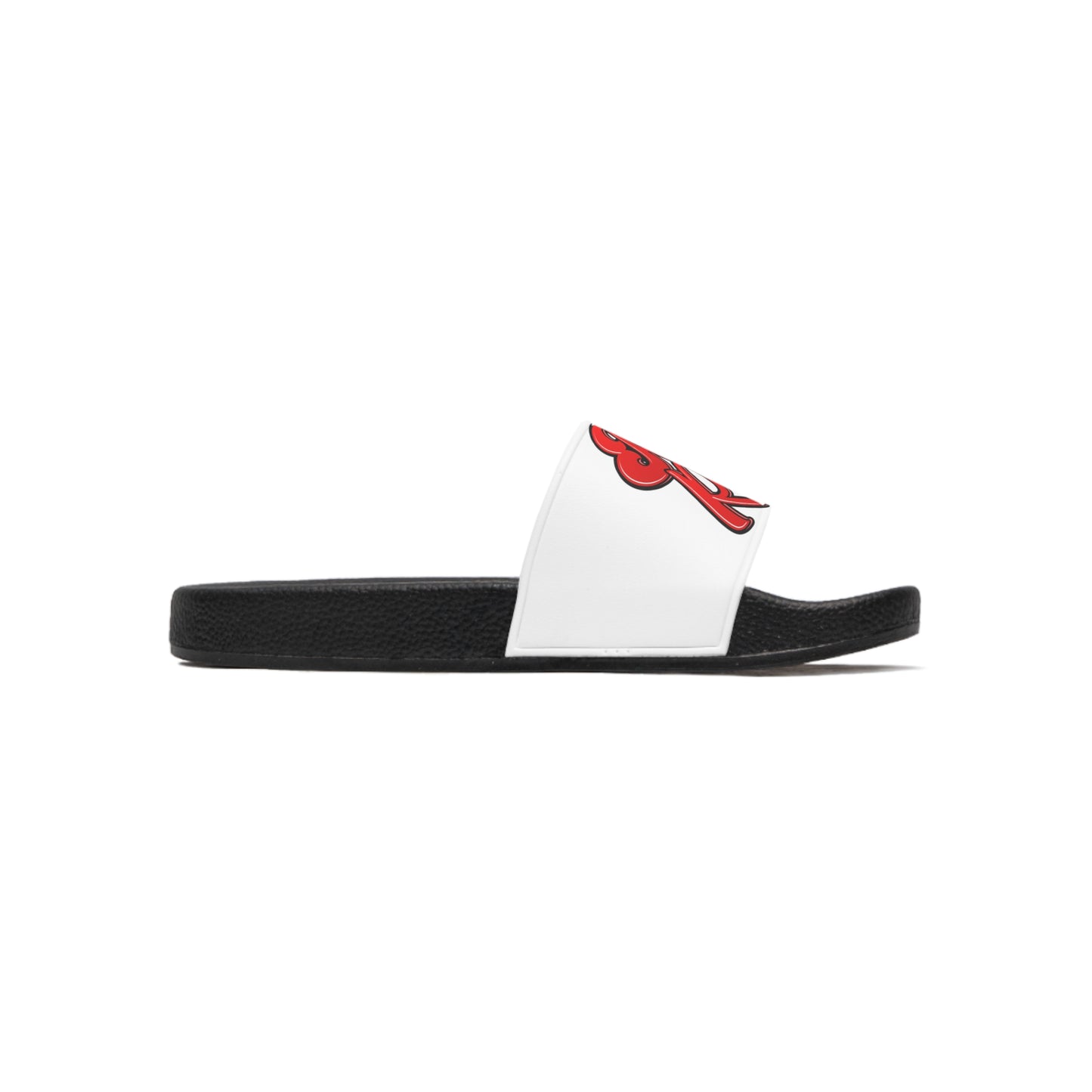 Real is rare Men's Slide Sandals (white)