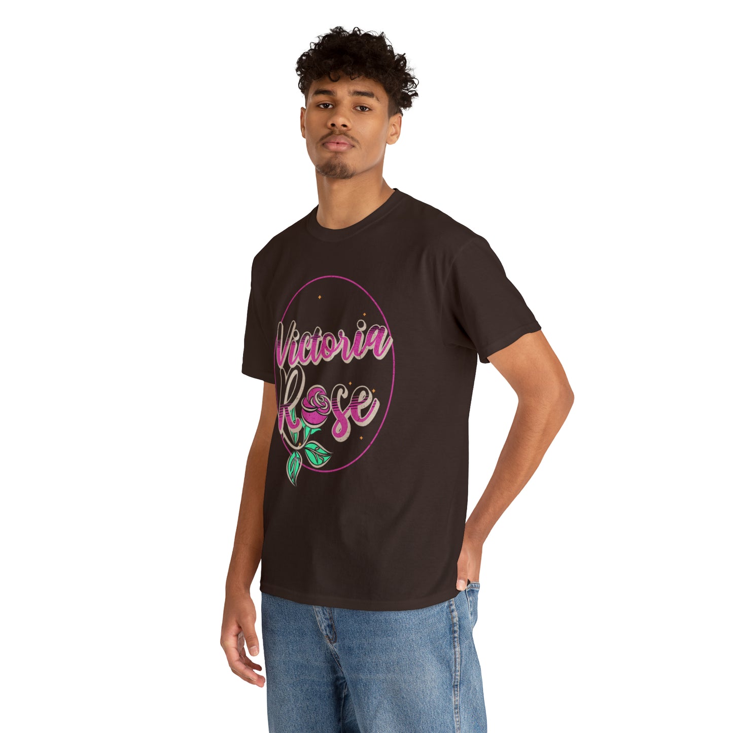 Victoria Rose Heavy Cotton Tee