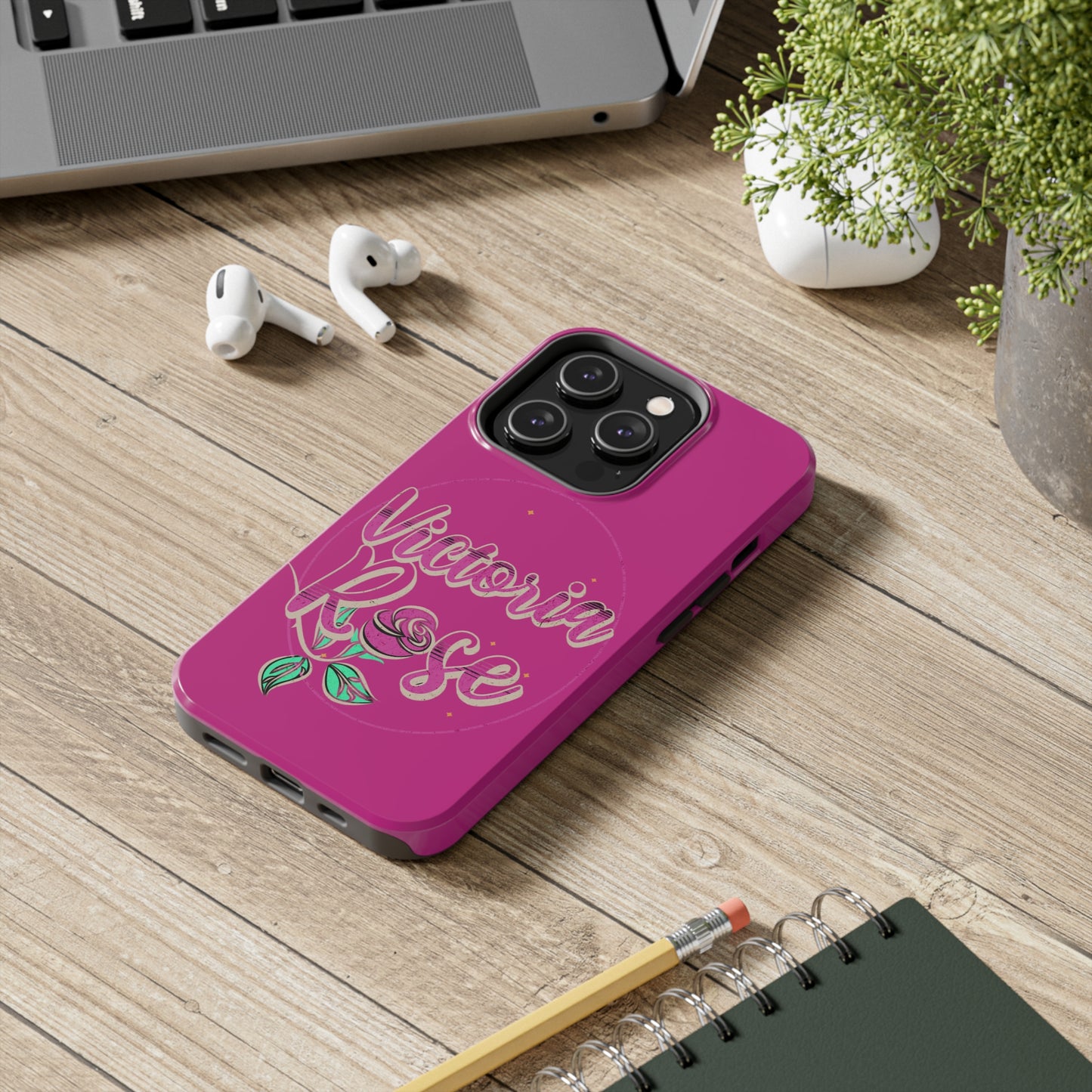 Victoria Rose Phone Case (Pink)