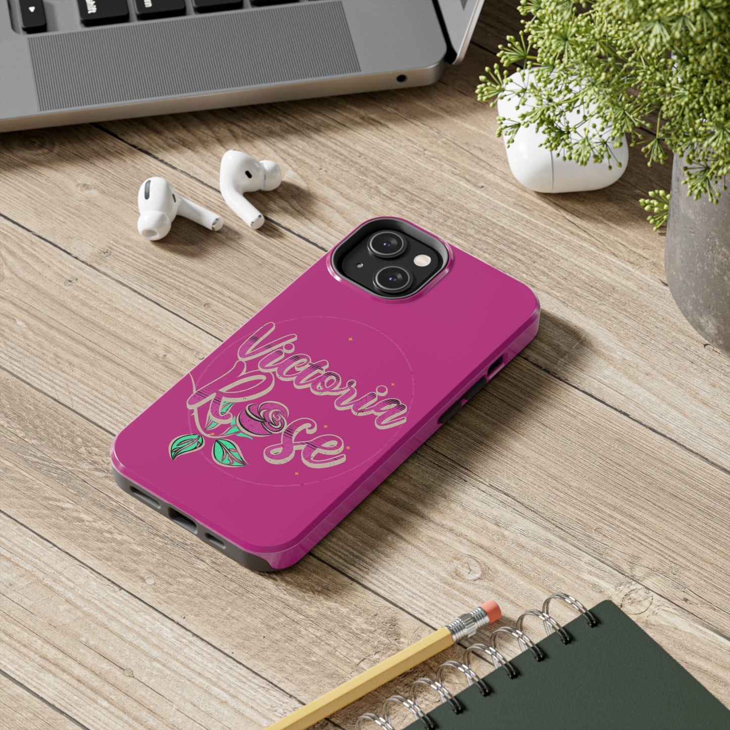 Victoria Rose Phone Case (Pink)