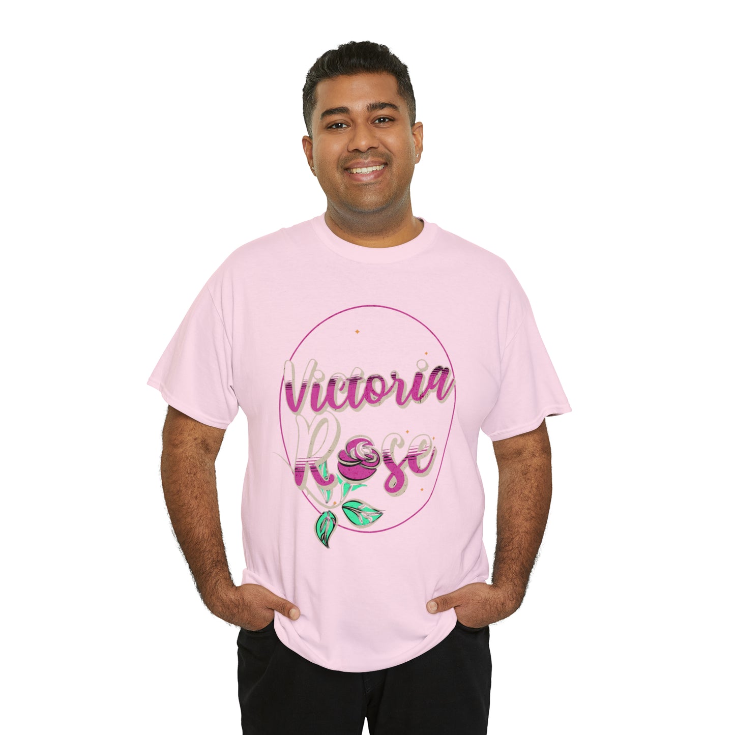 Victoria Rose Heavy Cotton Tee