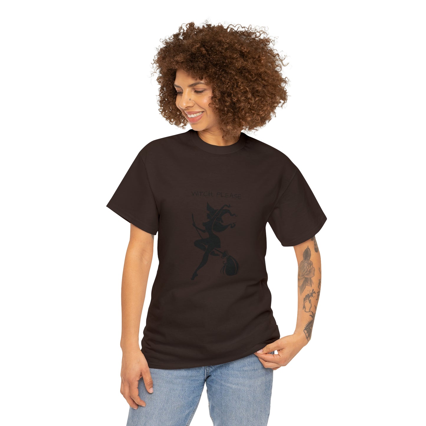 Witch please Heavy Cotton Tee