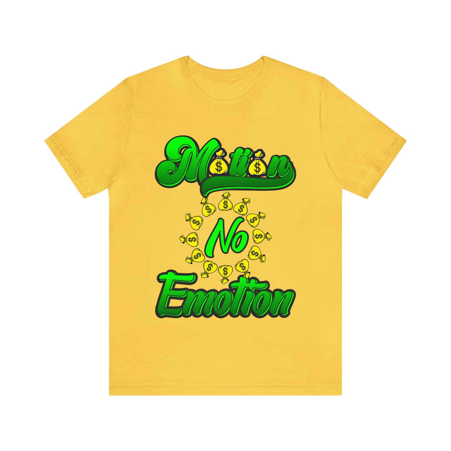 Motion No Emotion (moneybag) Jersey Short Sleeve Tee