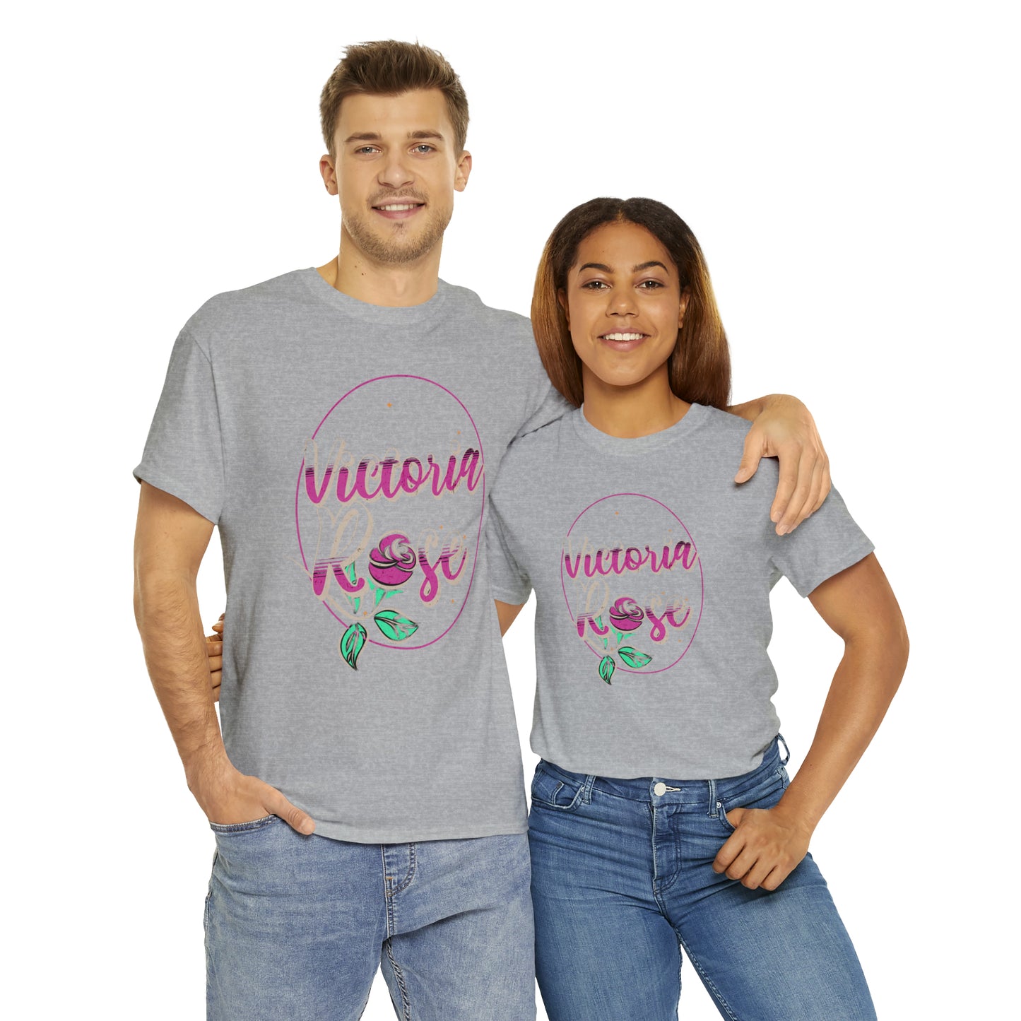 Victoria Rose Heavy Cotton Tee