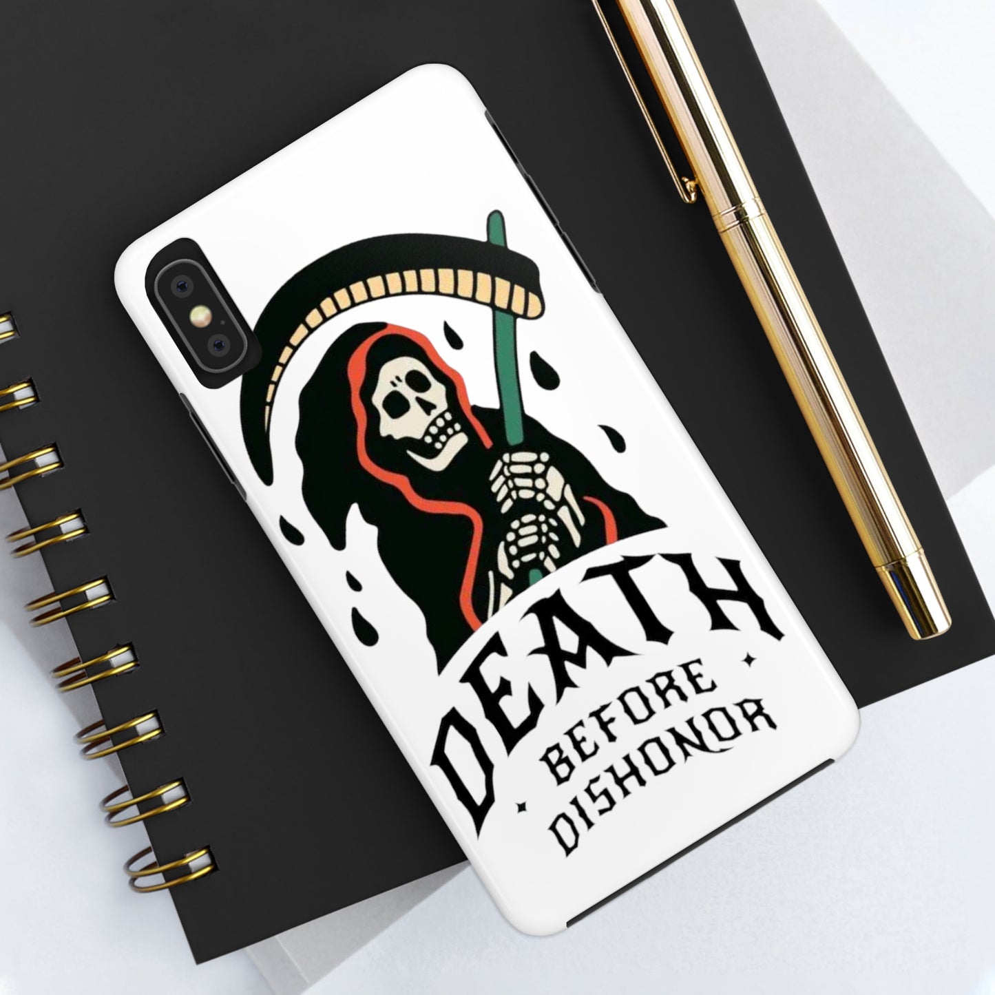 Death before dishonor Phone Cases