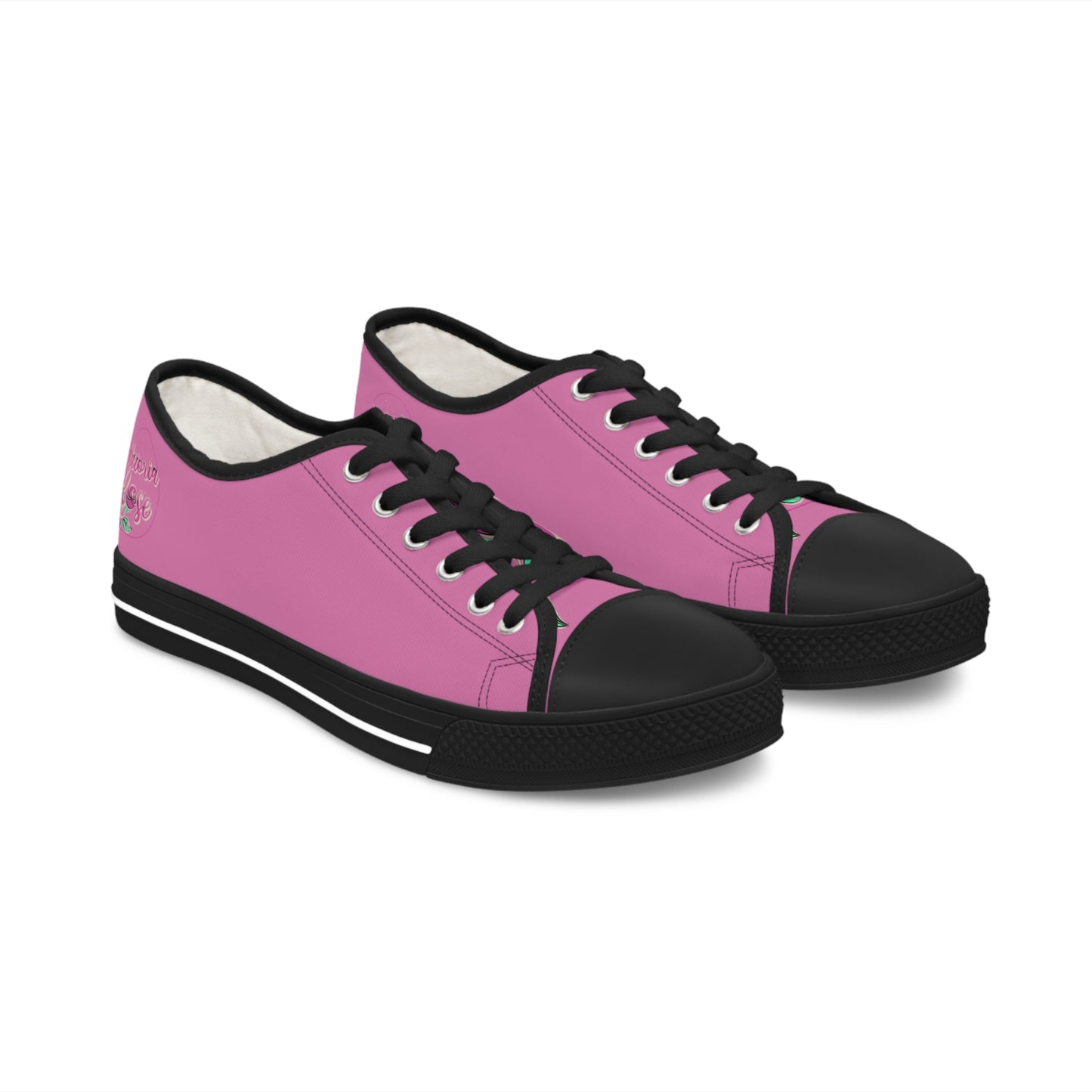 Victoria Rose Low Top Sneakers