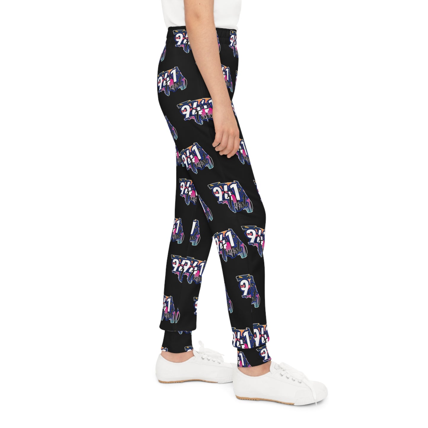 941s Finest Youth Joggers All over (Palm trees)