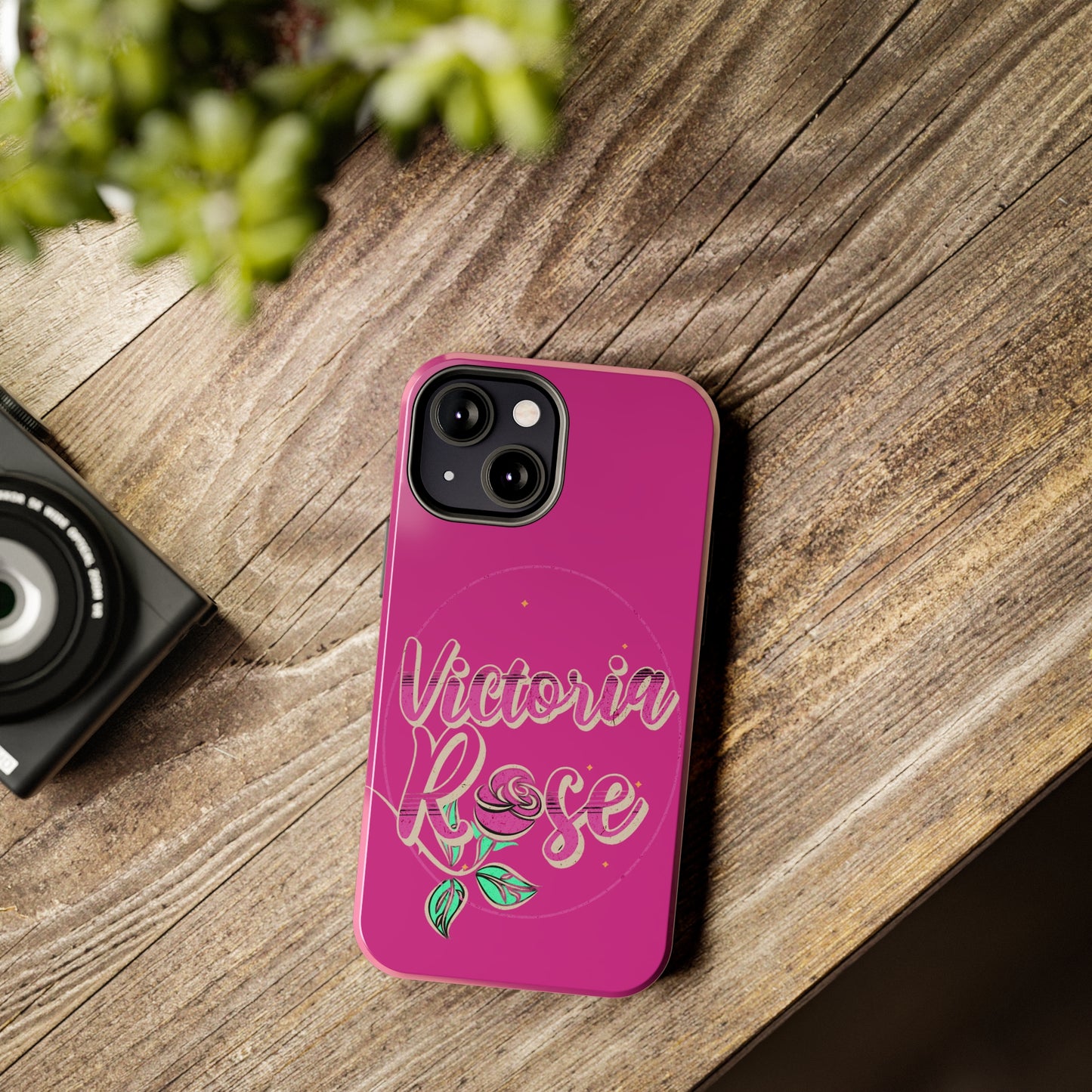 Victoria Rose Phone Case (Pink)