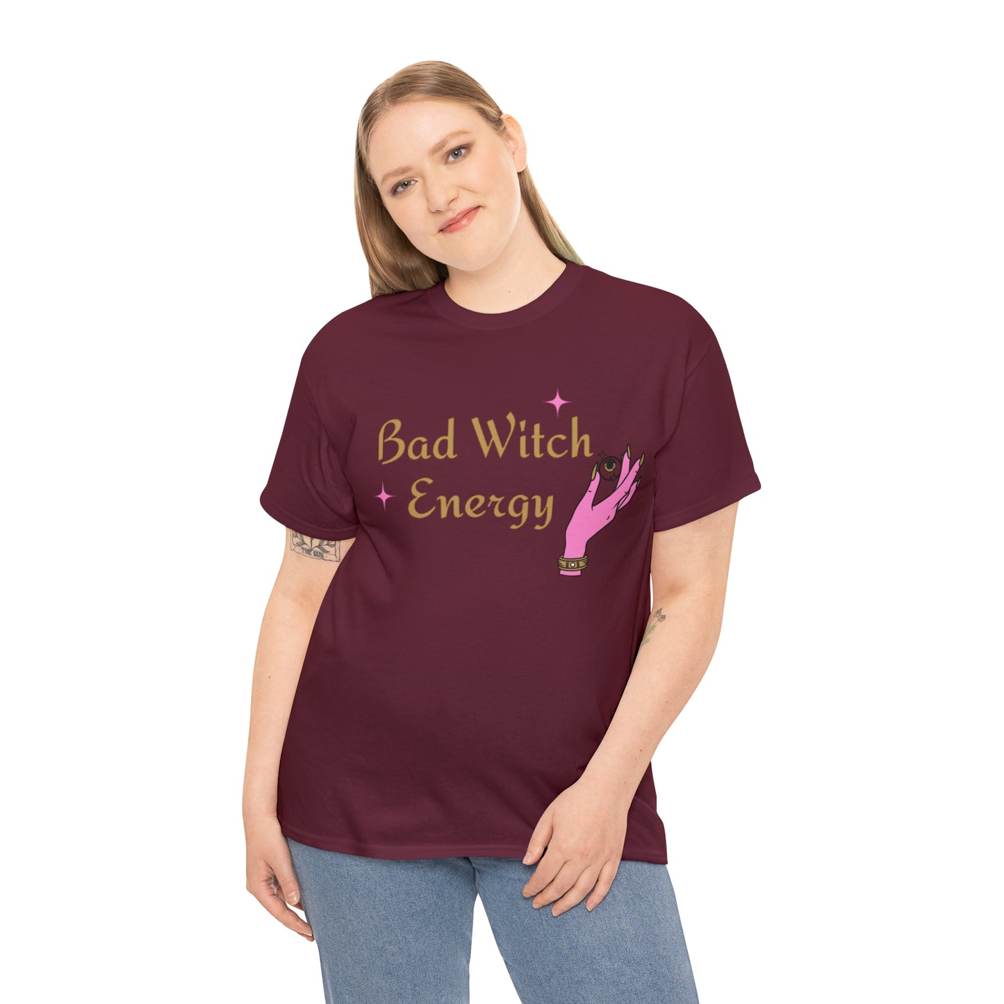 Bad Witch Energy Heavy Cotton Tee