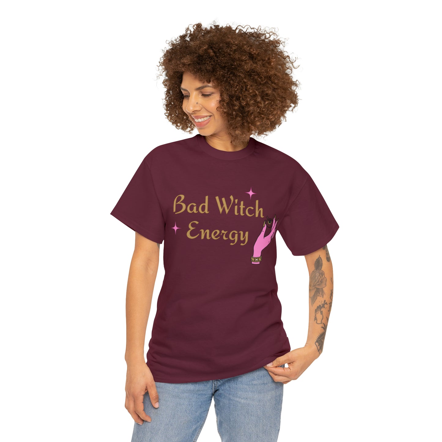 Bad Witch Energy Heavy Cotton Tee