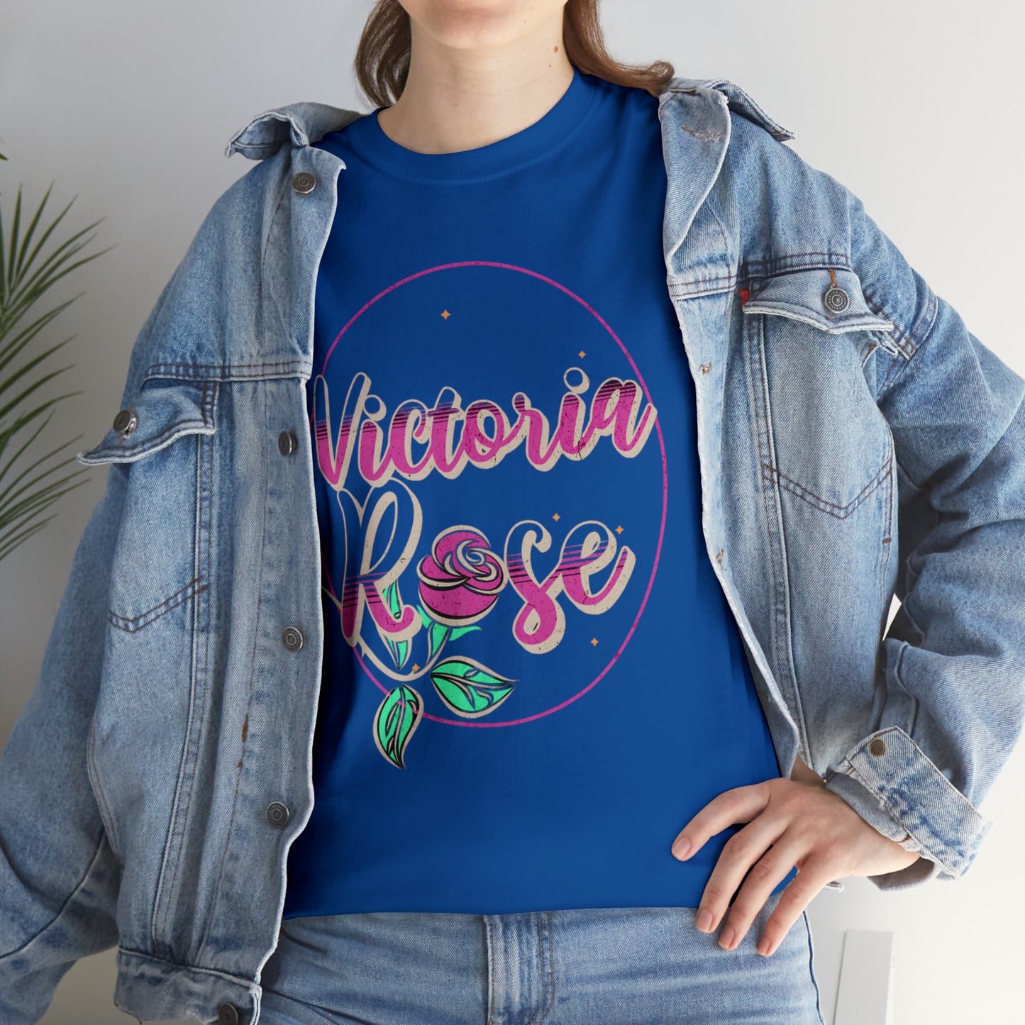 Victoria Rose Heavy Cotton Tee