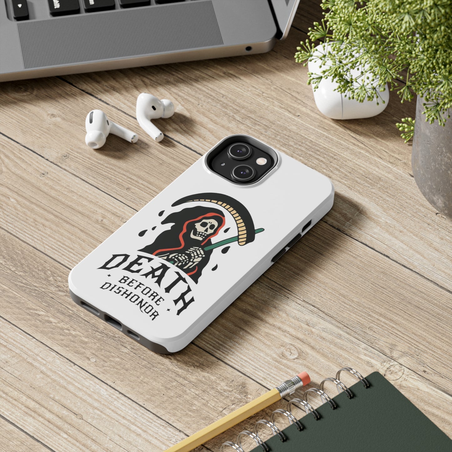Death before dishonor Phone Cases
