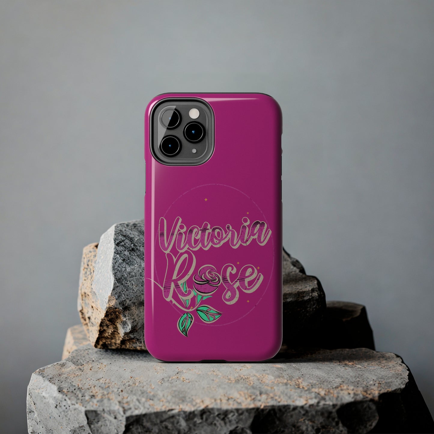Victoria Rose Phone Case (Pink)