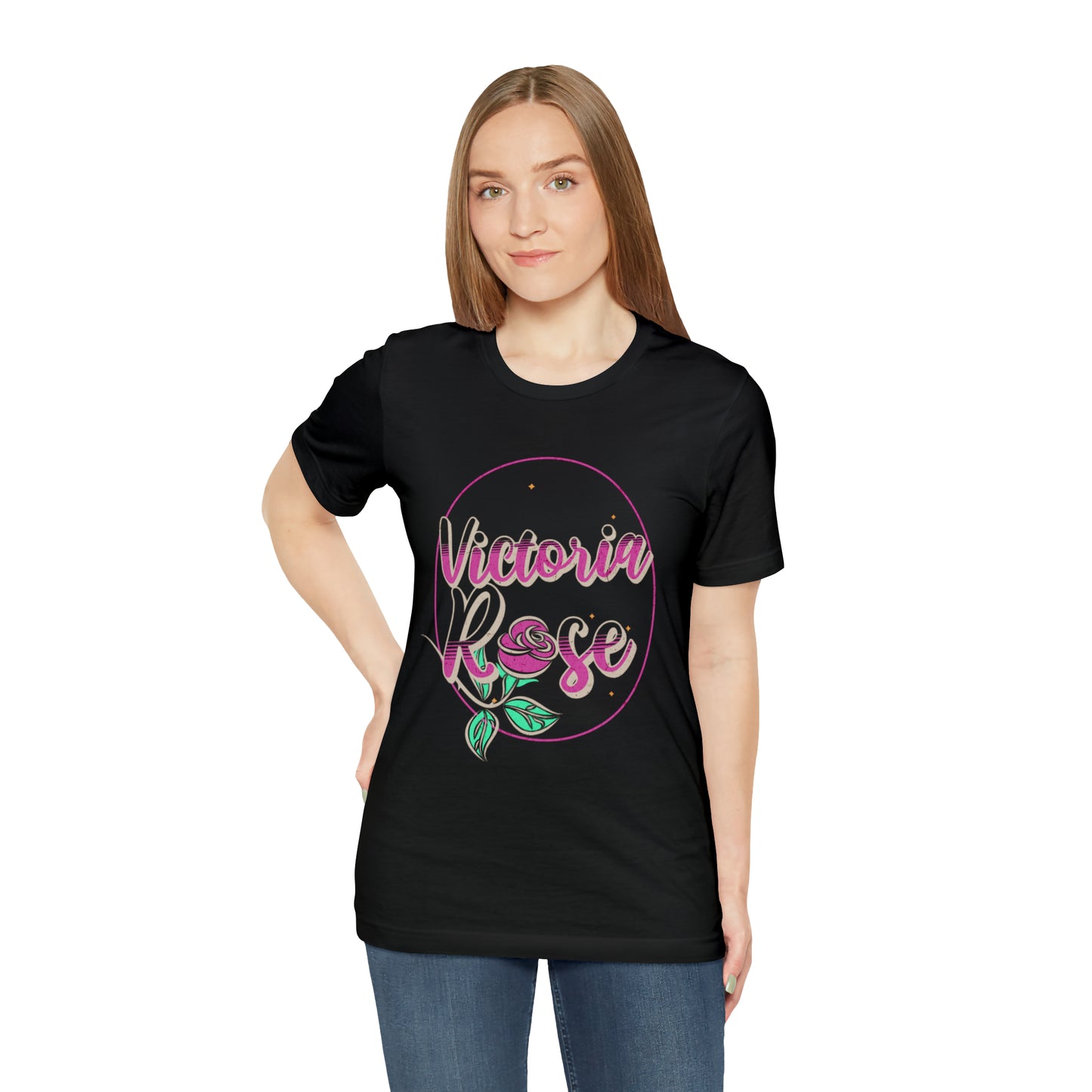 Victoria Rose Jersey Short Sleeve Tee