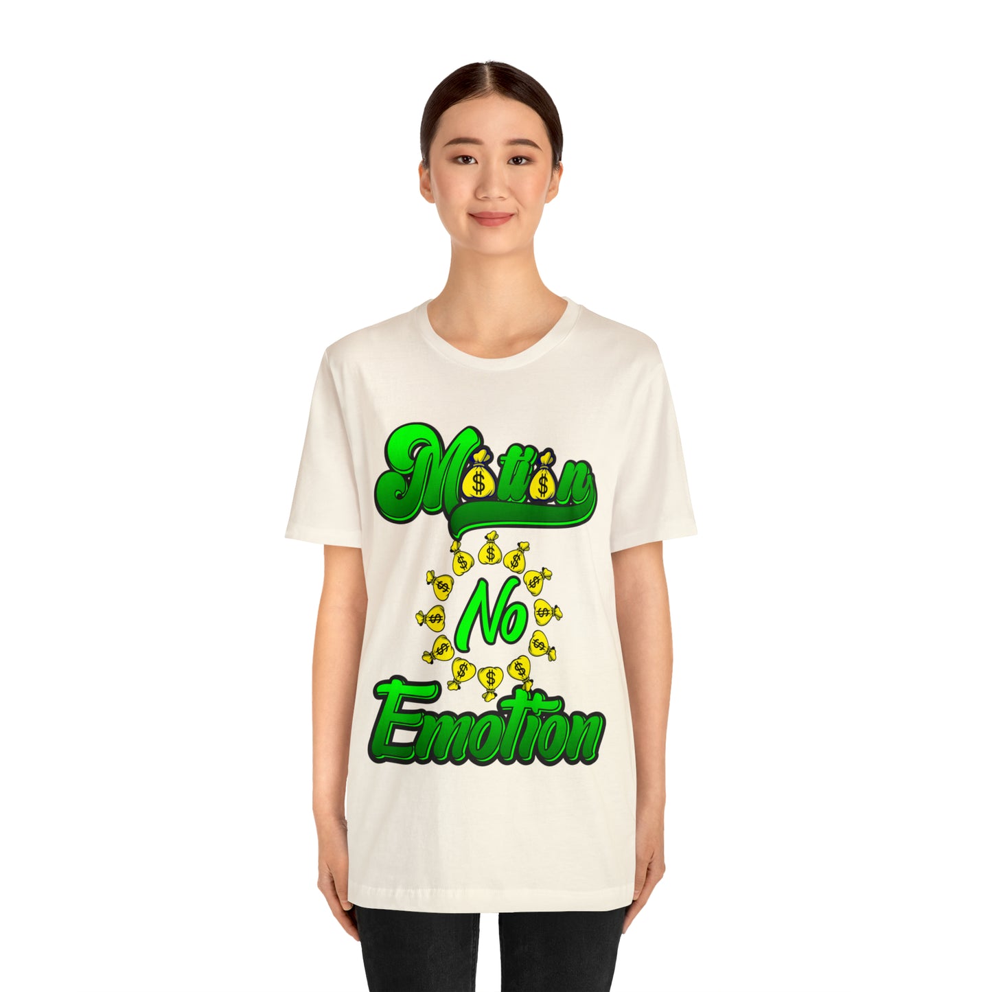 Motion No Emotion (moneybag) Jersey Short Sleeve Tee