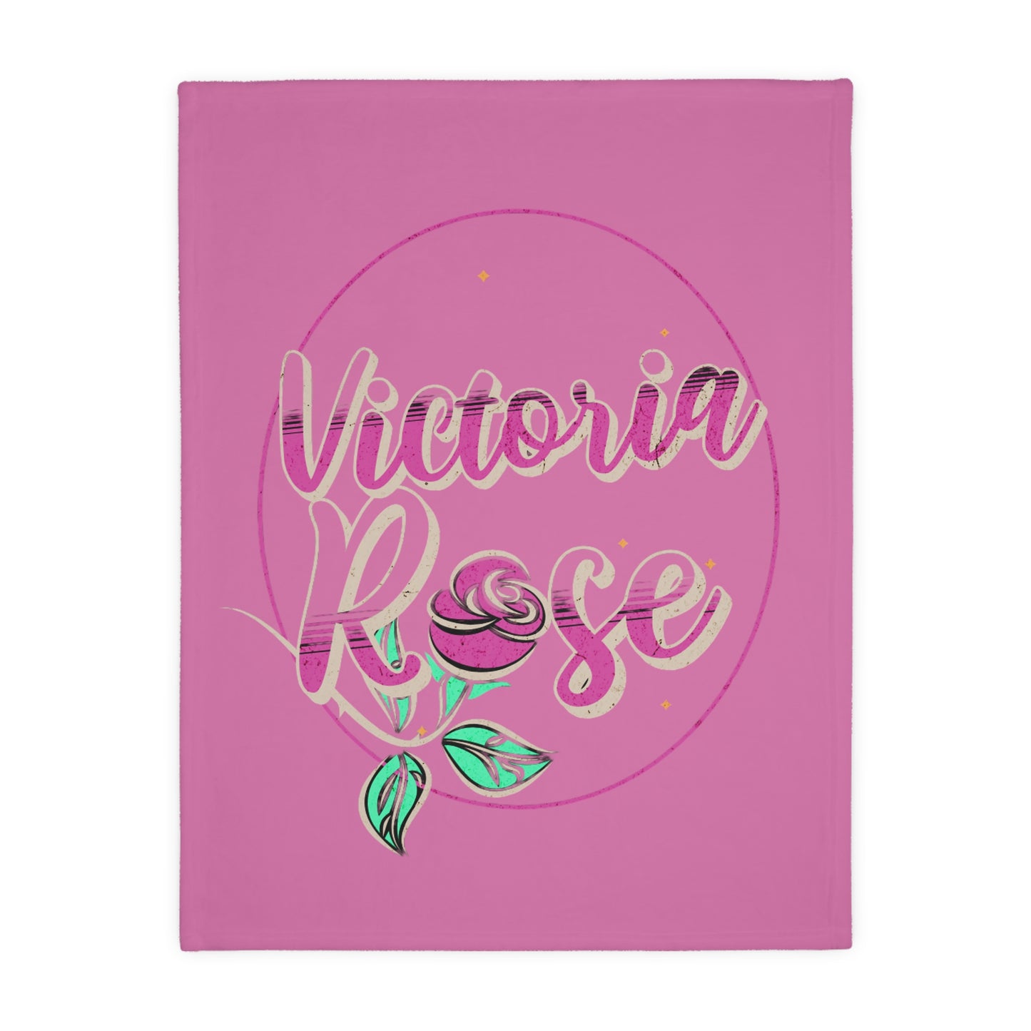 Victoria Rose Blanket (Two-sided print)