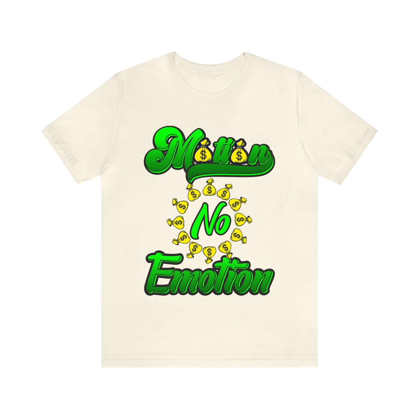 Motion No Emotion (moneybag) Jersey Short Sleeve Tee
