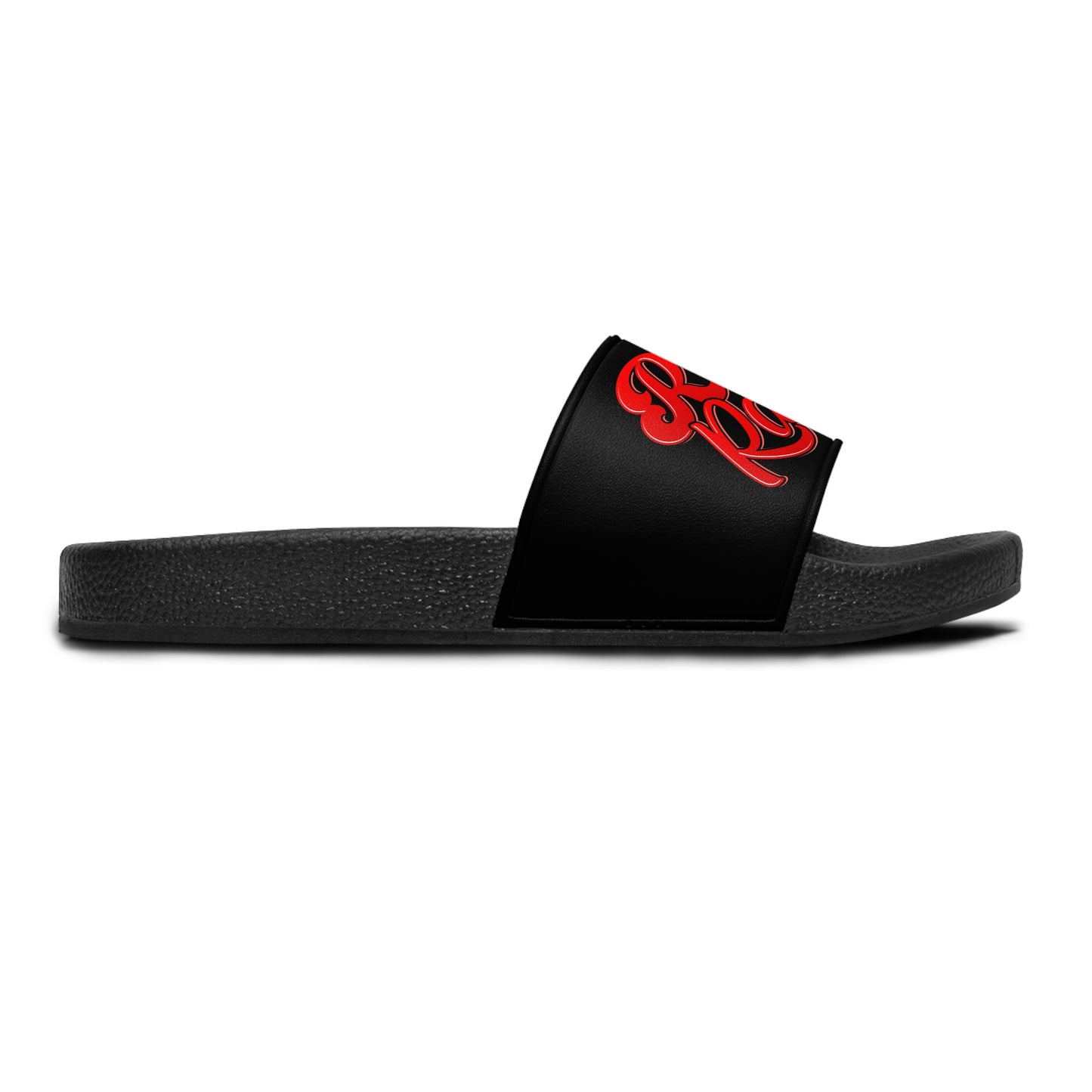 Real is rare Women's Slide Sandals (black)