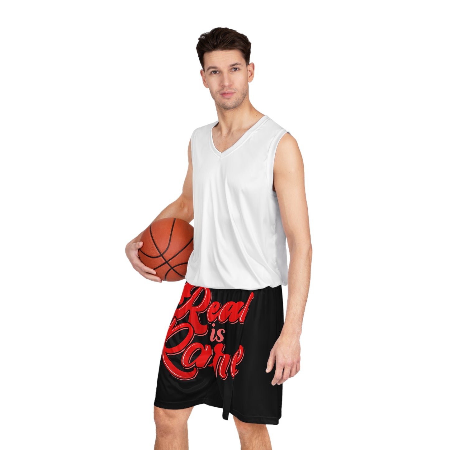 Real is rare Basketball Shorts