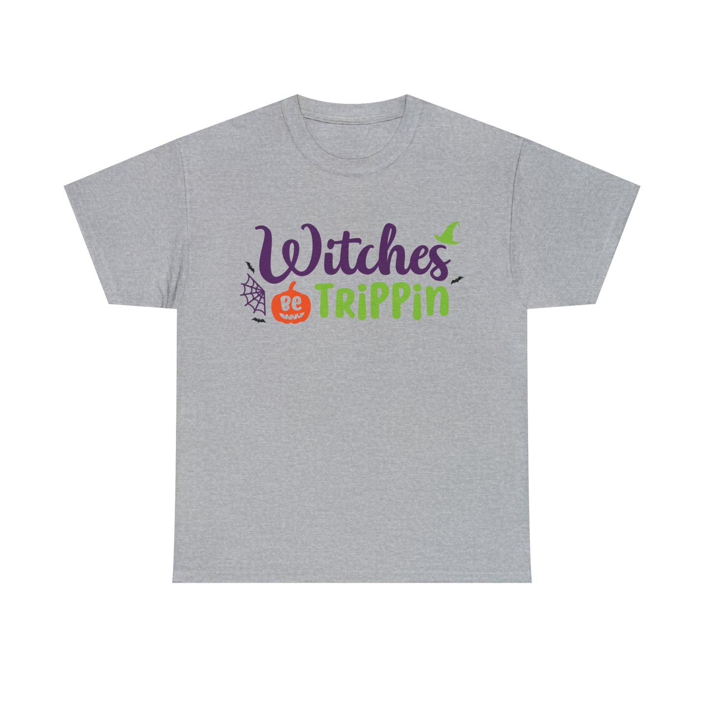 Witches be trippin Unisex Heavy Cotton Tee