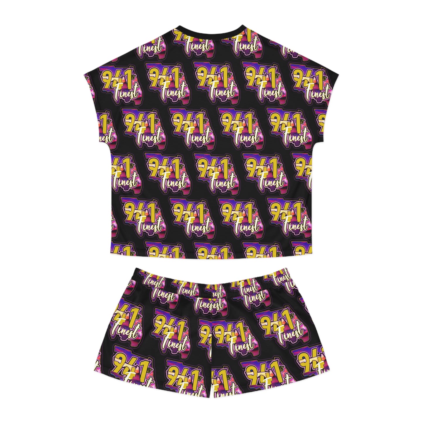 941s Finest Women's Short Pajama Set