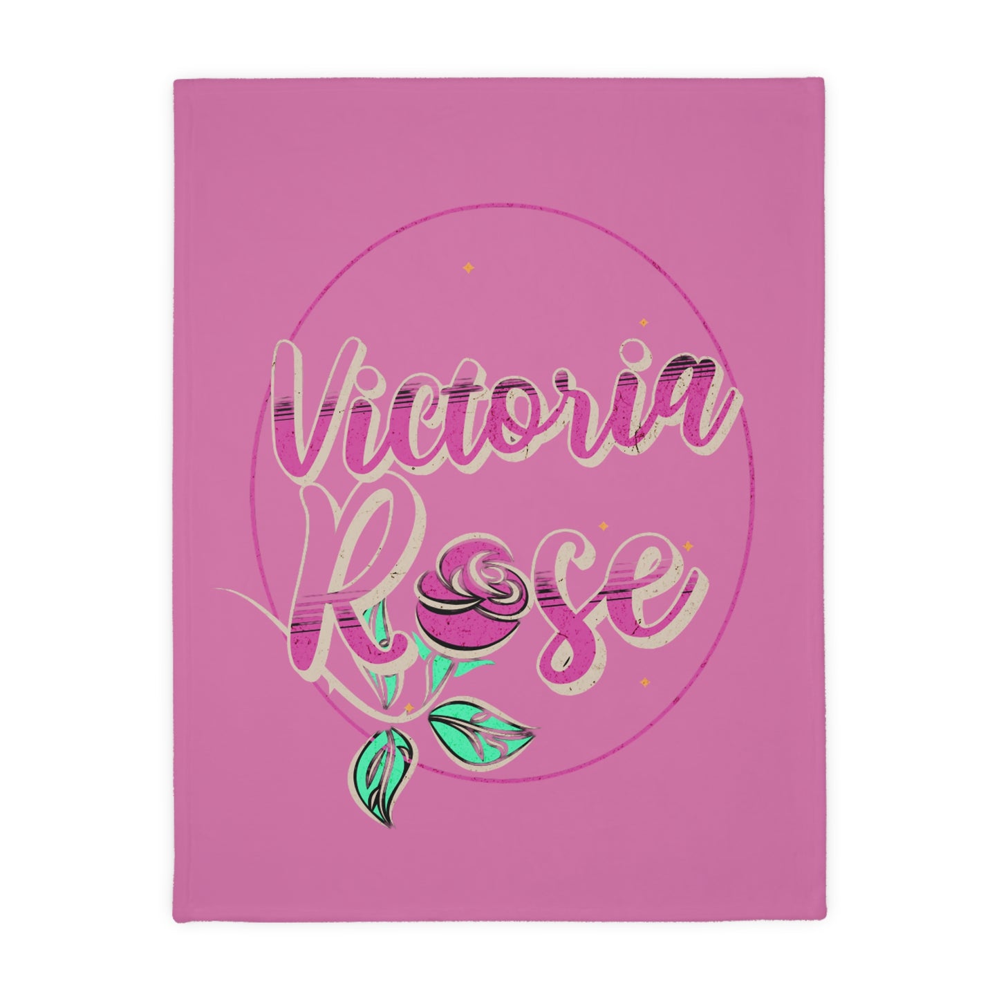 Victoria Rose Blanket (Two-sided print)