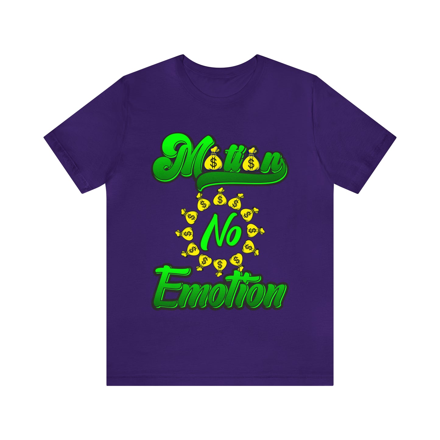 Motion No Emotion (moneybag) Jersey Short Sleeve Tee