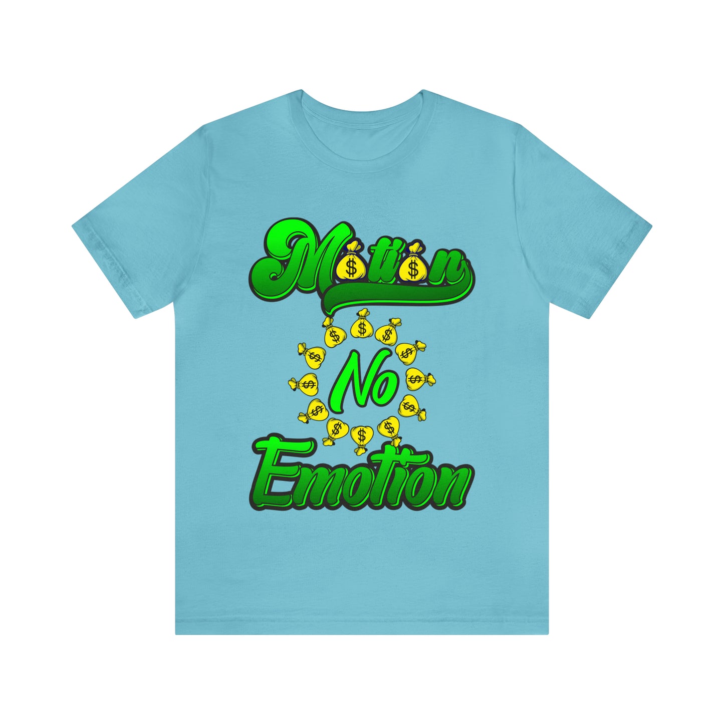 Motion No Emotion (moneybag) Jersey Short Sleeve Tee