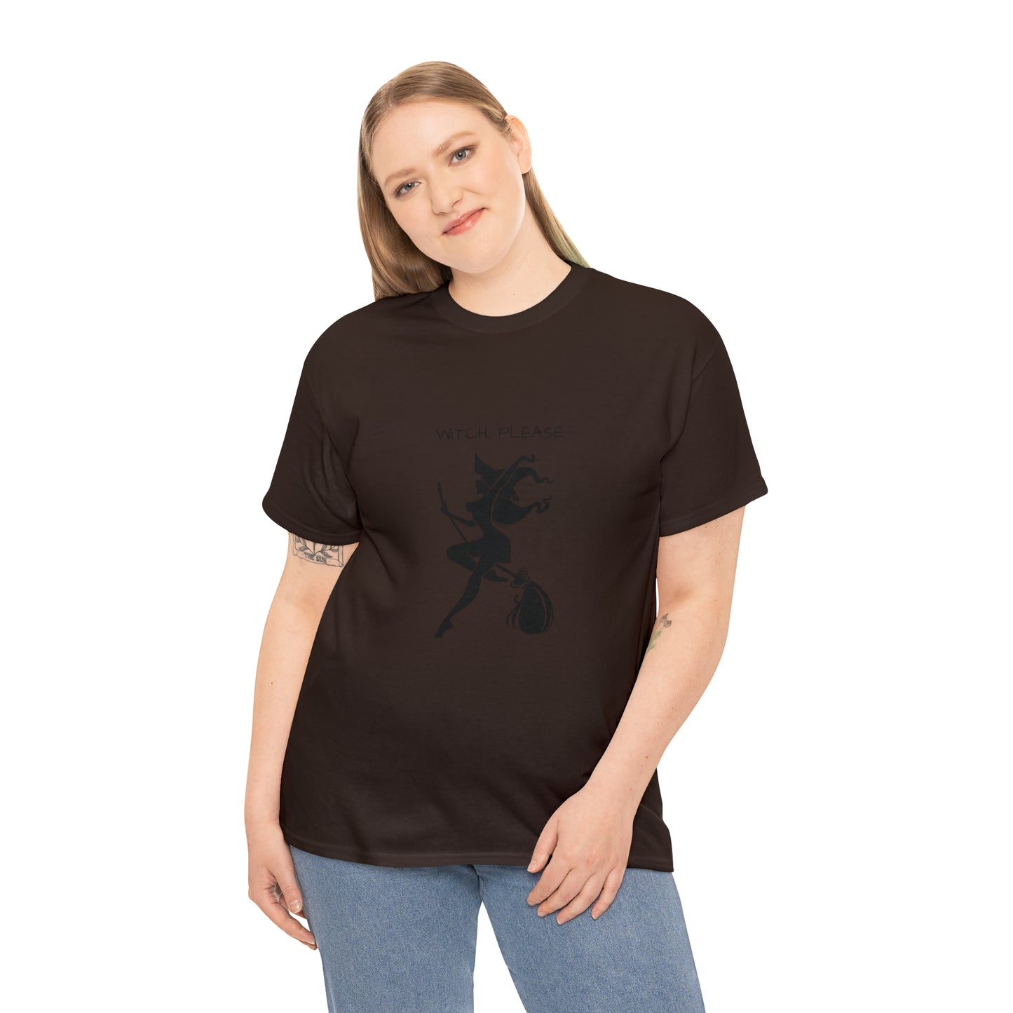 Witch please Heavy Cotton Tee
