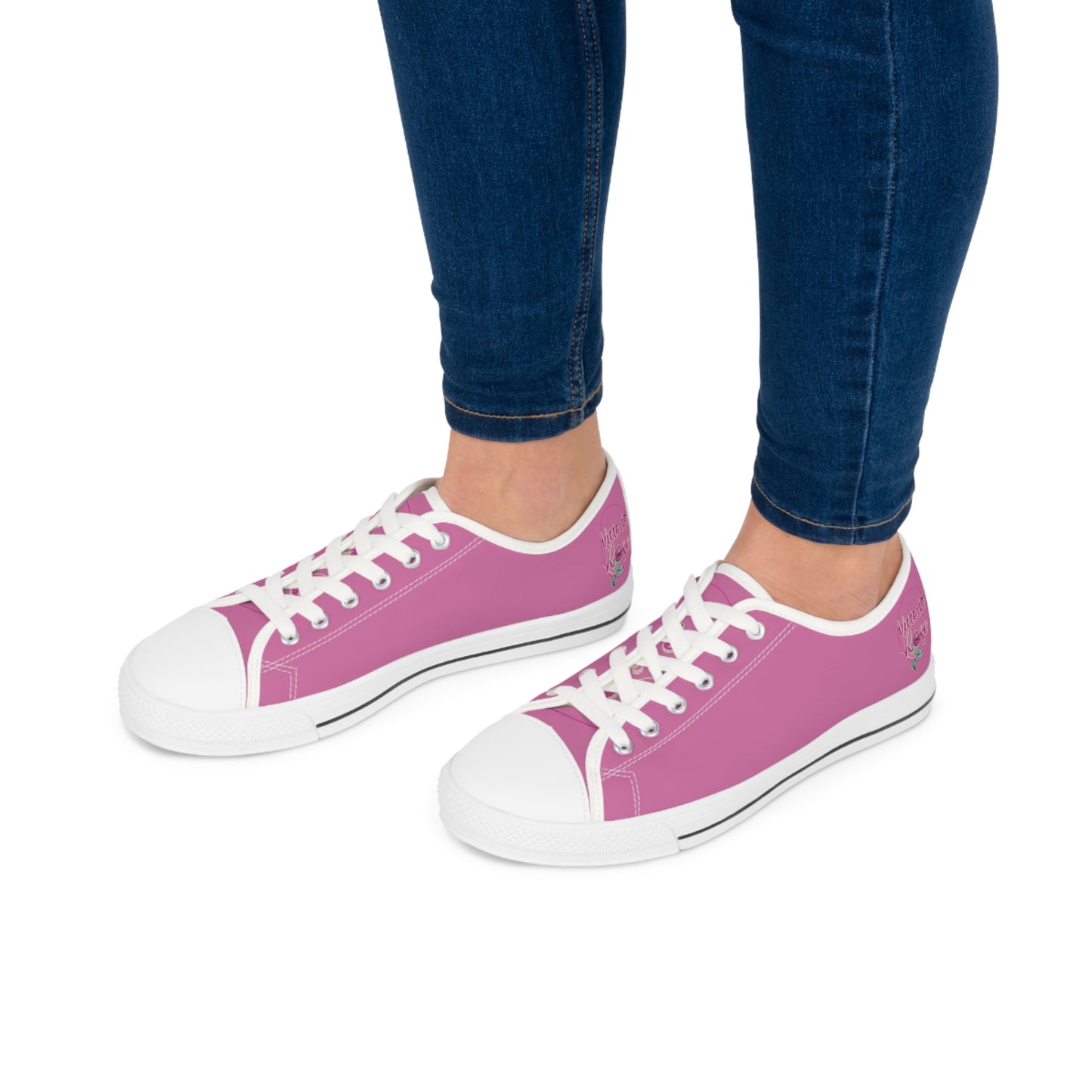 Victoria Rose Low Top Sneakers