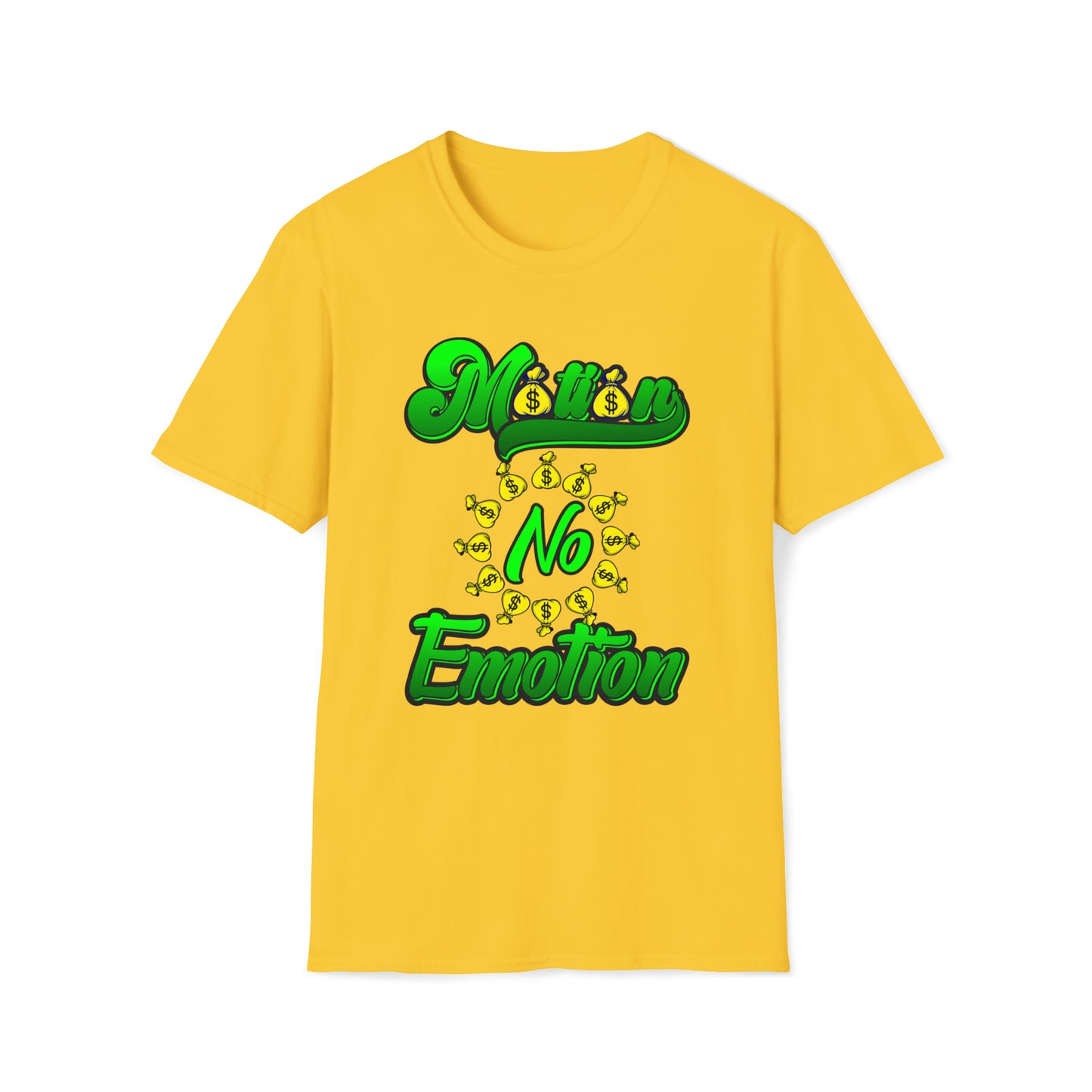 Motion No Emotion Softstyle T-Shirt