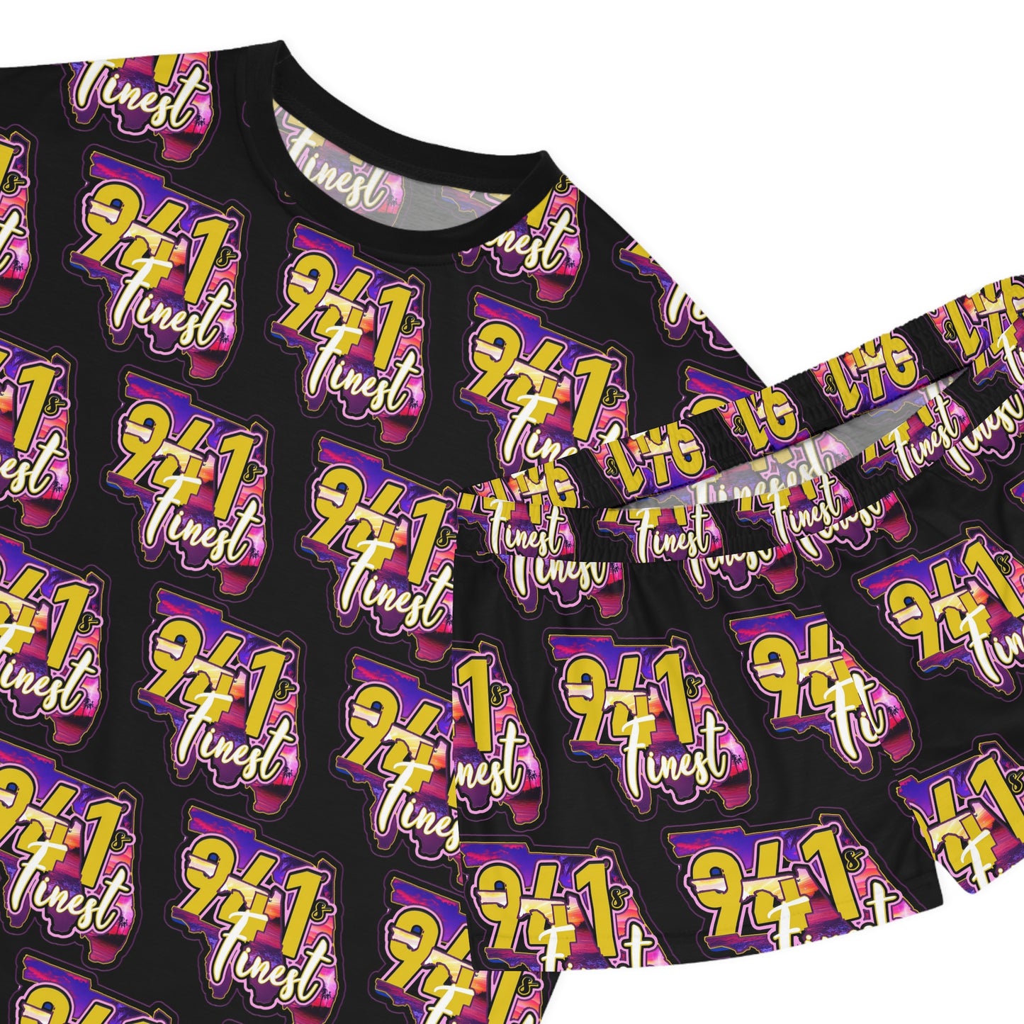 941s Finest Women's Short Pajama Set