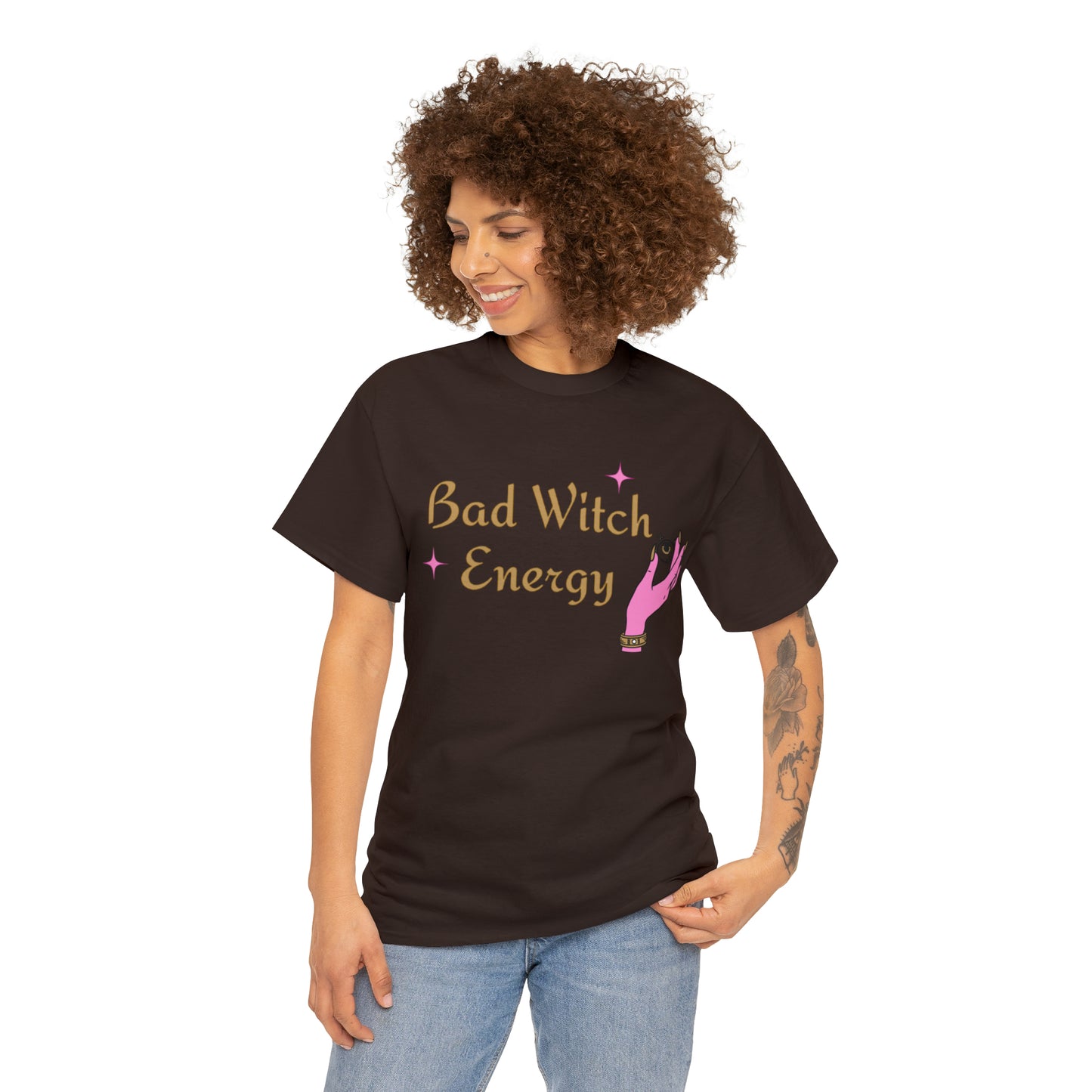 Bad Witch Energy Heavy Cotton Tee