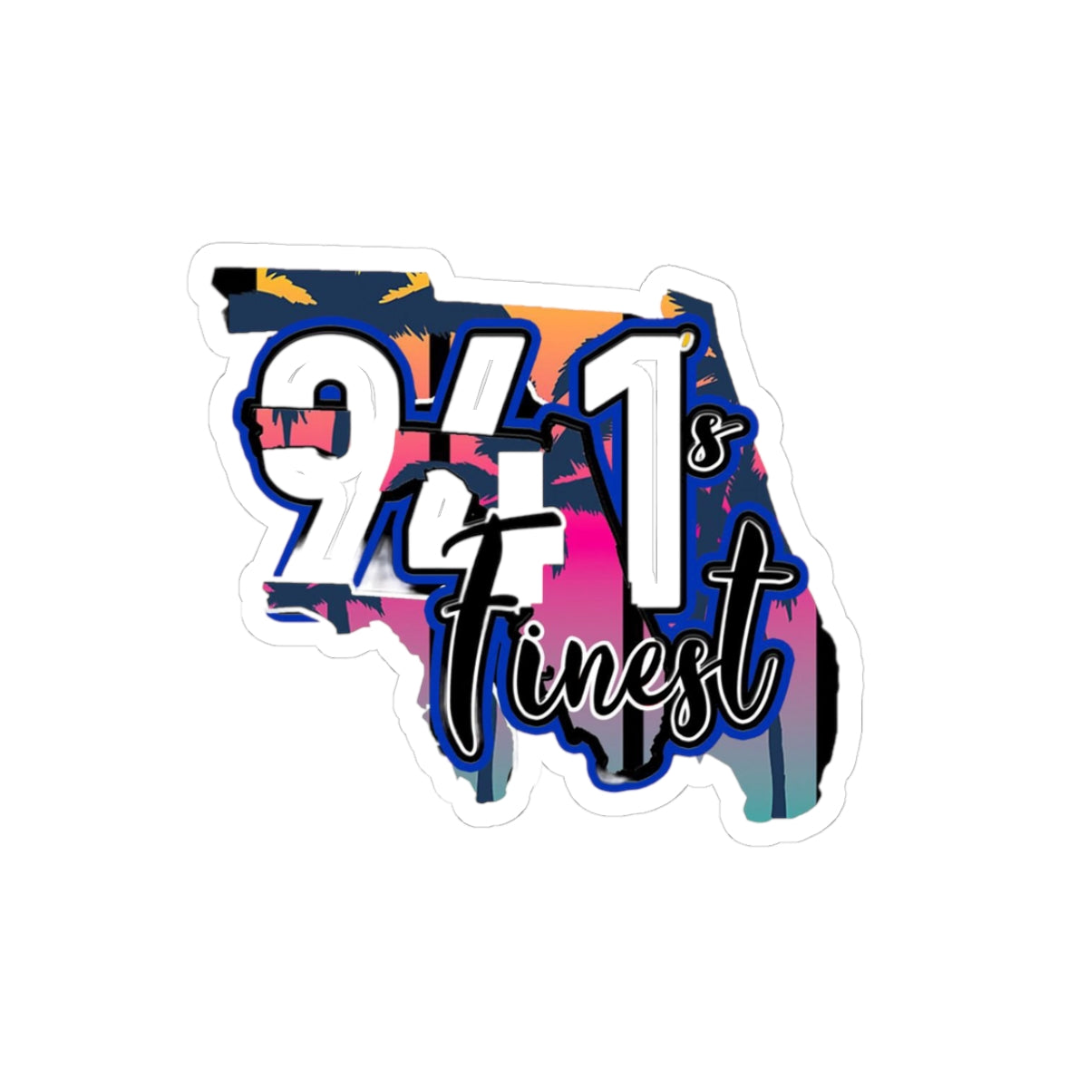 941s finest stickers (PALM)