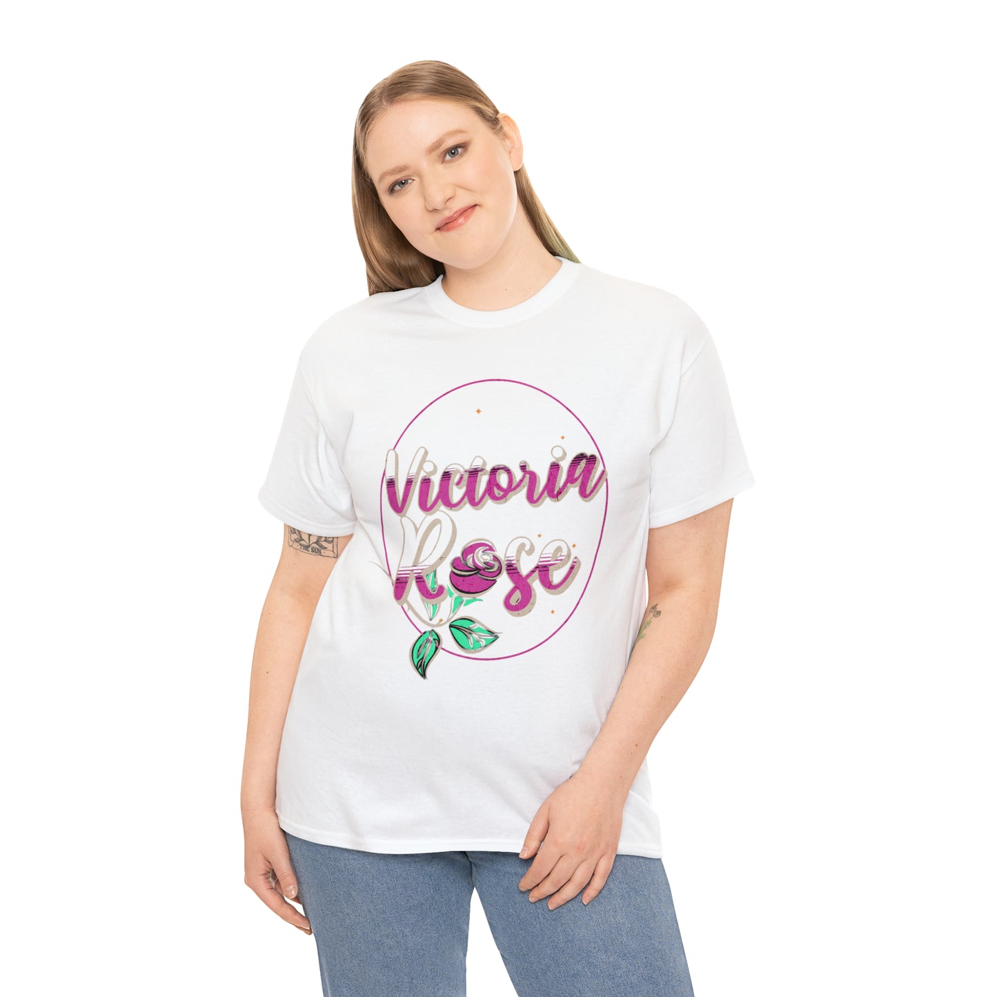Victoria Rose Heavy Cotton Tee