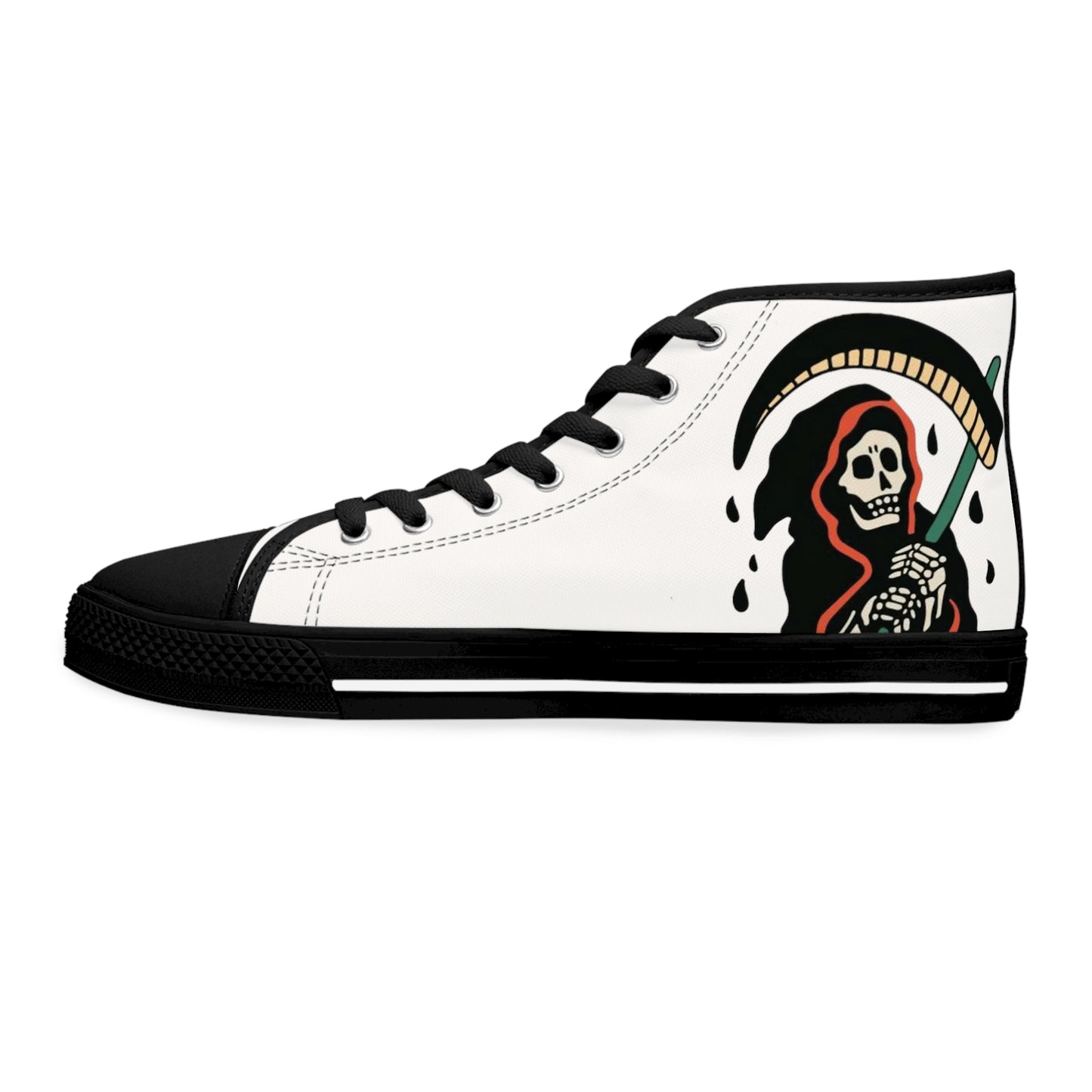 Death before dishonor Women's High Top Sneakers