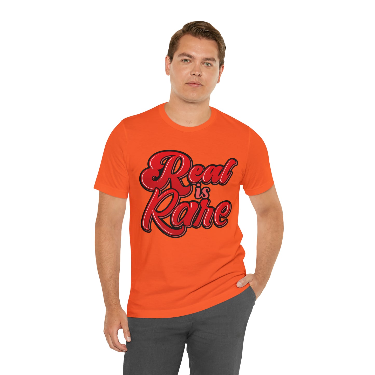 Real is rare Jersey Tee