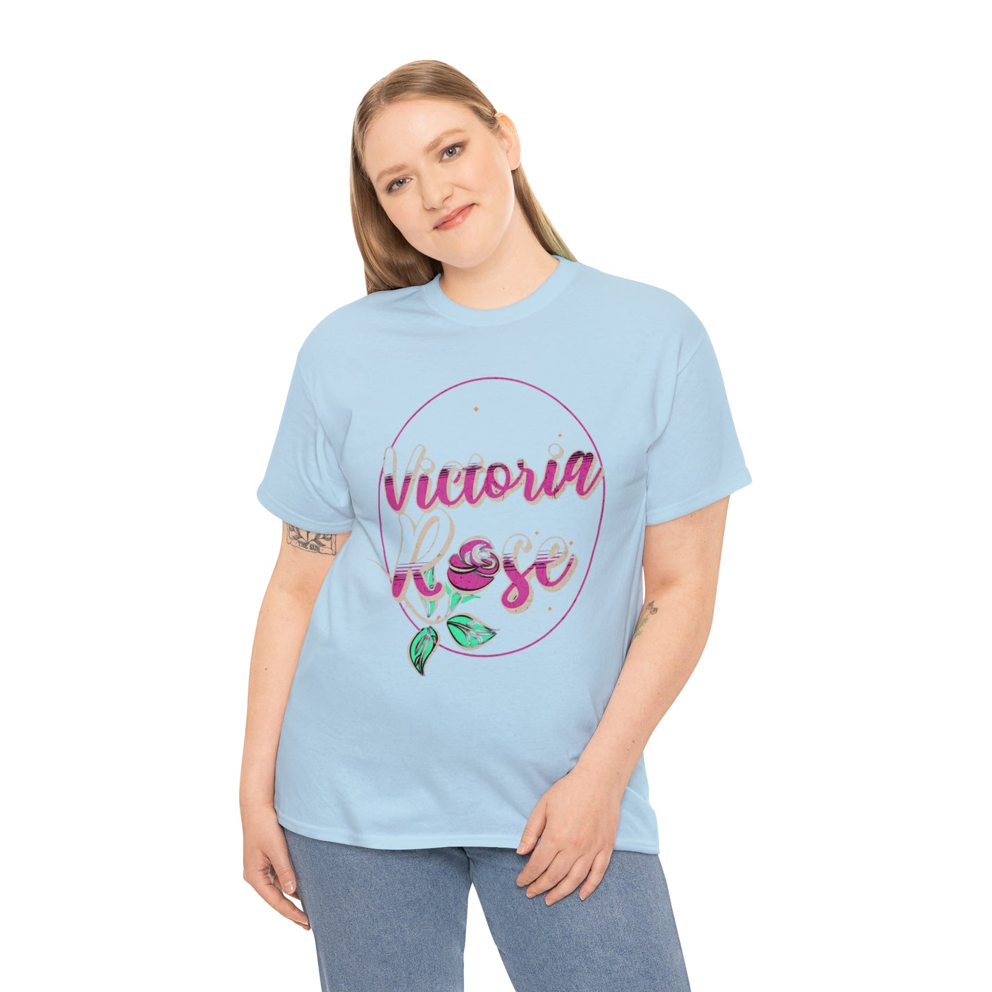 Victoria Rose Heavy Cotton Tee