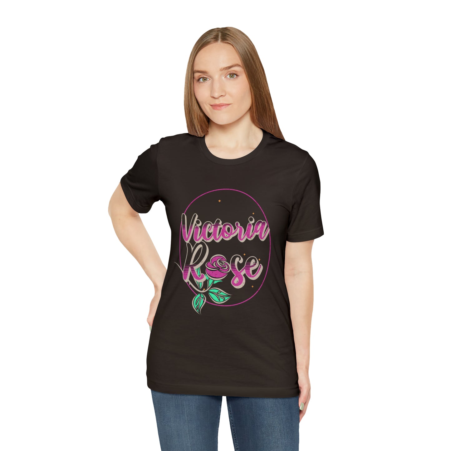 Victoria Rose Jersey Short Sleeve Tee
